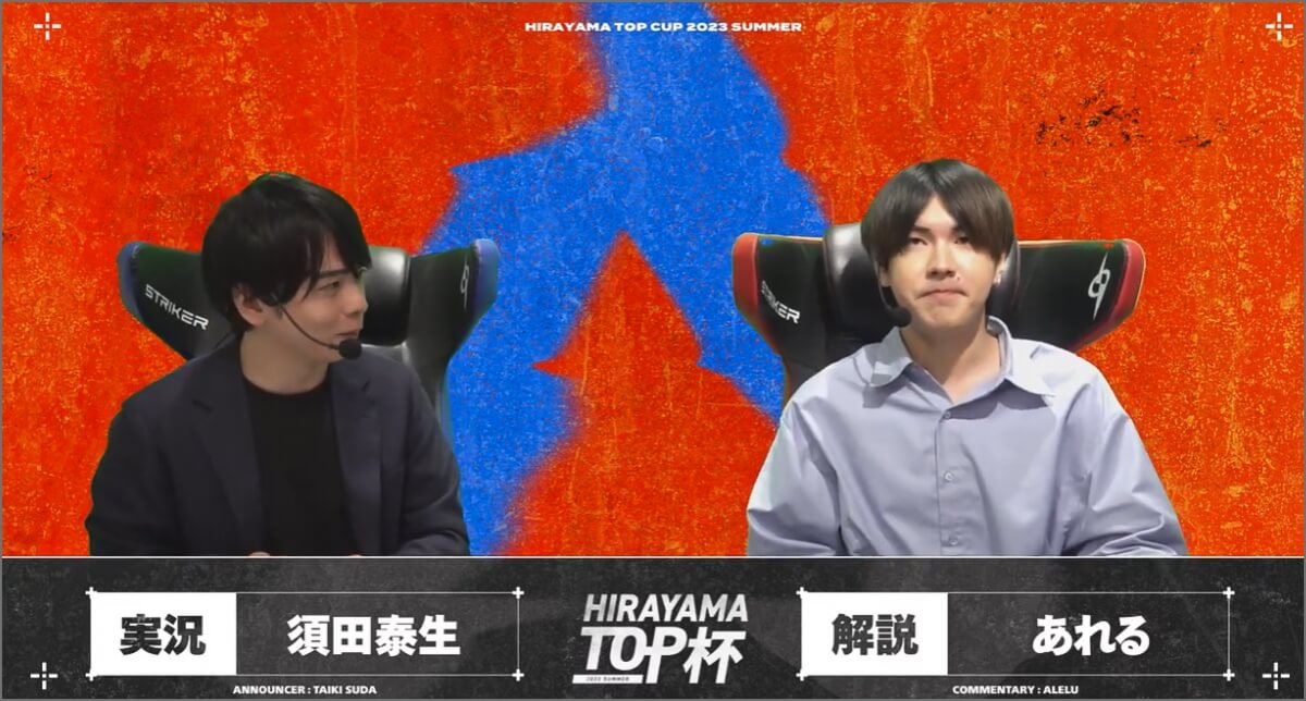 ゲーム実況する男性たち