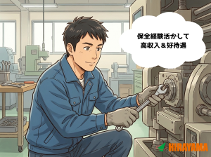 保全経験者／医療機器メーカー／3交代／寮費補助2万