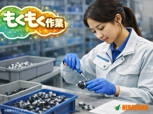 自動車部品の組立・仕上げ作業／日勤・土日休み／未経験可