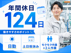メラミン化粧板の仕分け作業／日勤／土日祝休み