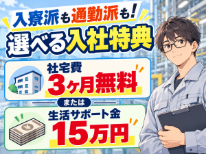 食品工場の設備保全・点検／日勤／遠浅駅徒歩5分／未経験可